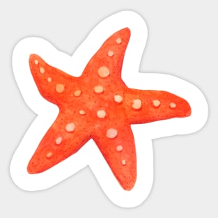 cute starfish Sticker